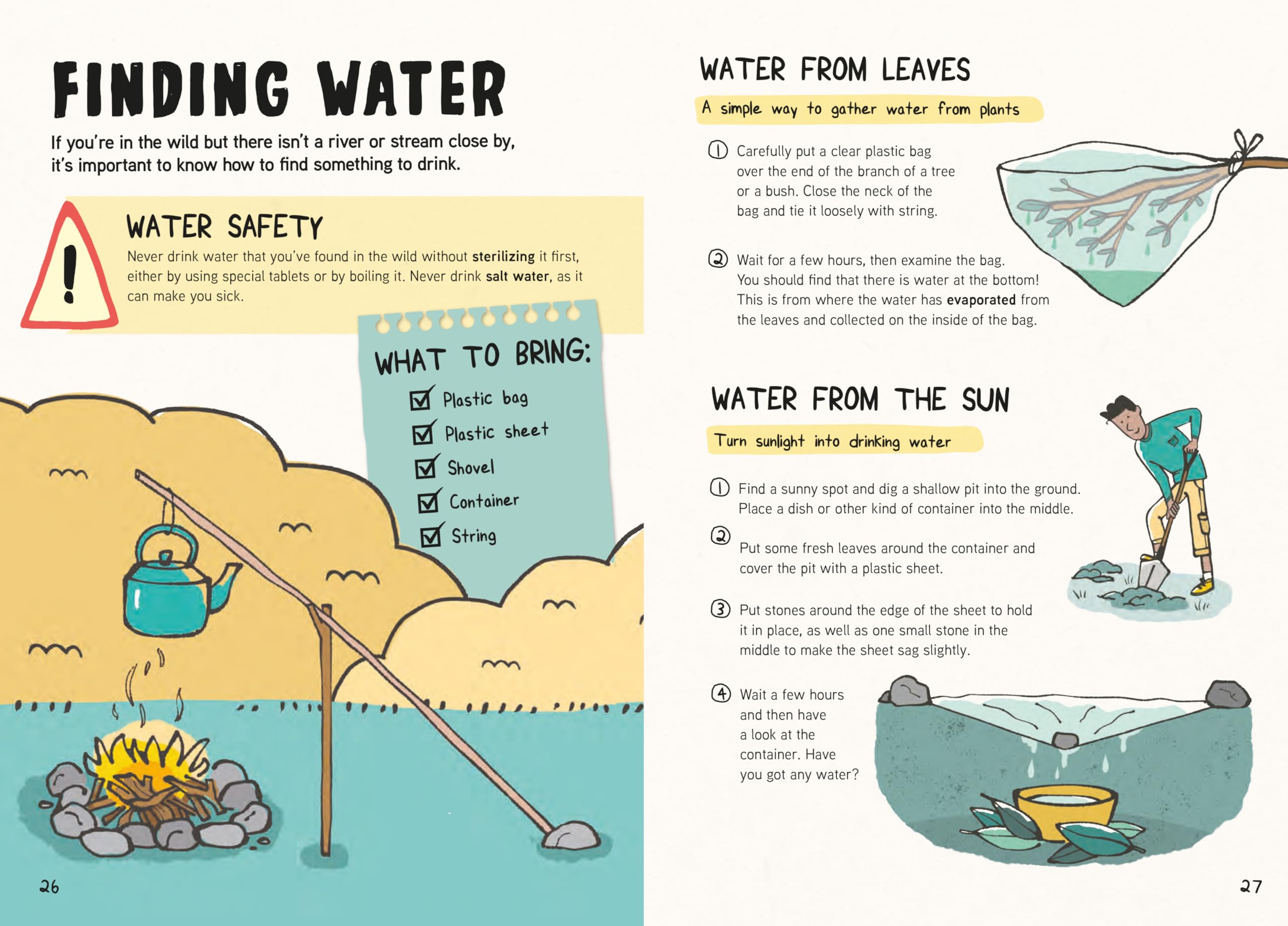 The Outdoor Survival Guide for Kids: Discover the Great Outdoors