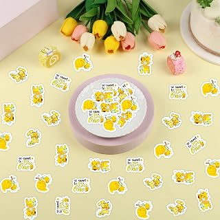 Funmemoir Bee 1st Birthday Party Decorations - 200PCS Honey Bee Table Confetti, So Sweet to Bee One for Bumblebee Themed First Birthday Table Decorations