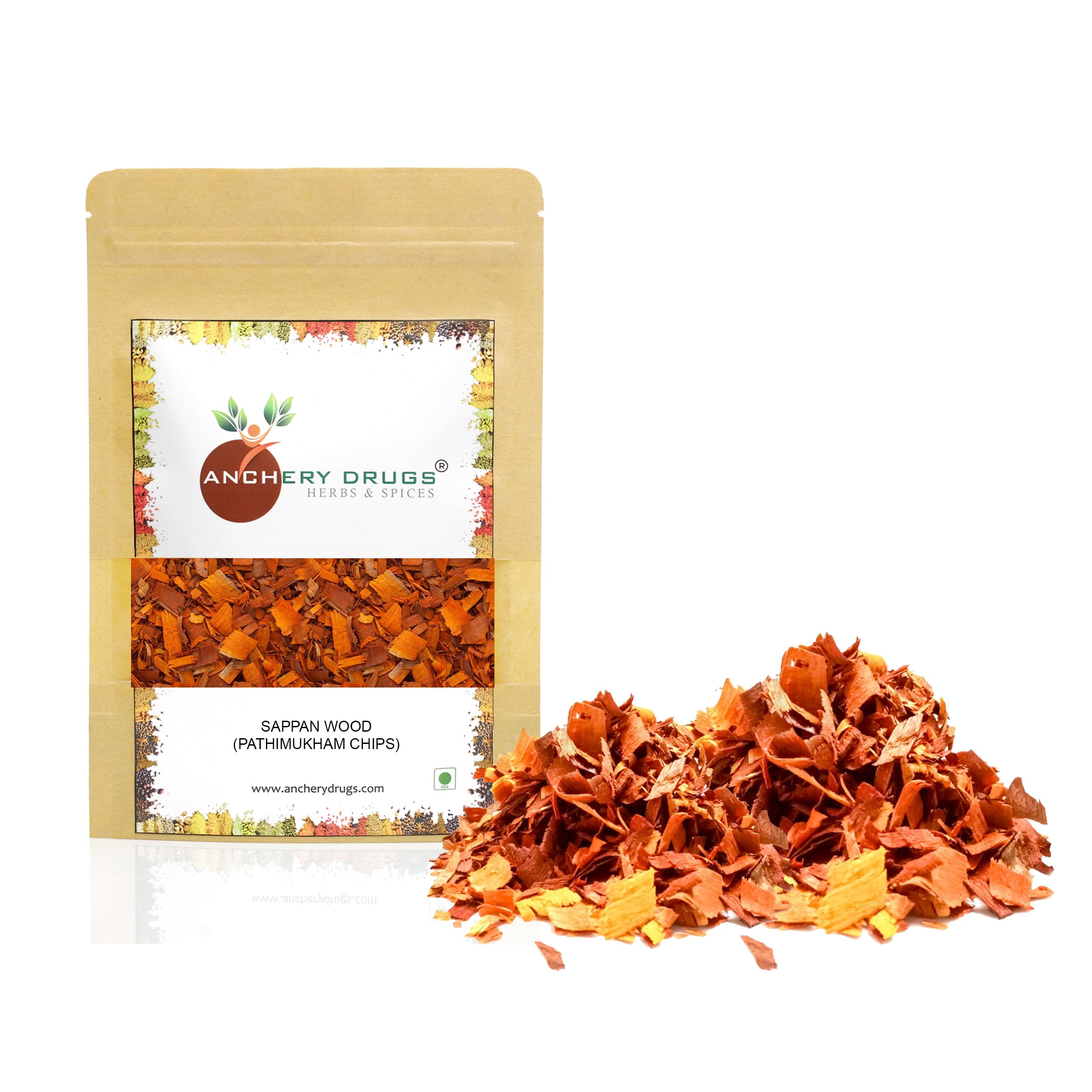 ANCHERY DRUGS Pathimukham, Biancaea Sappan, Sappanwood (250 gms)