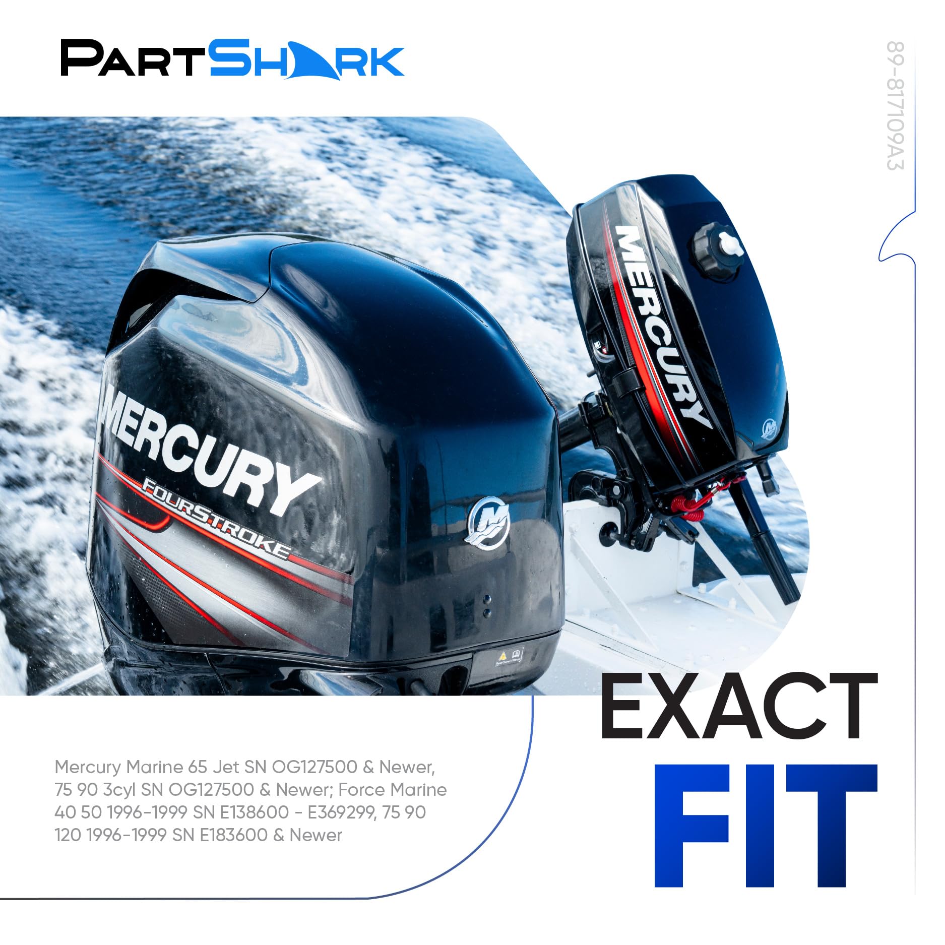 Solénoïde De Relais De Démarreur Compatible 12 Volts Mercury Marine Mercury 4 Bornes 20hp 25hp 40hp~p137736642