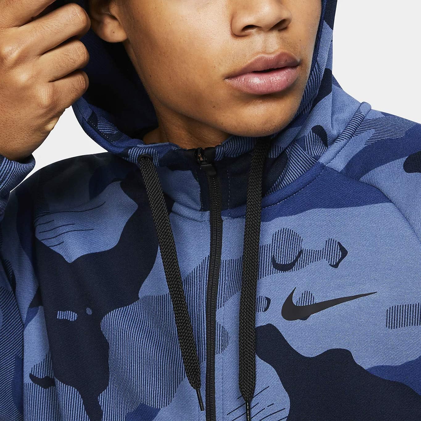 Nike GFX Bv2718-427 - Sudadera con capucha para hombre - Azul - Small:  Amazon.es: Ropa