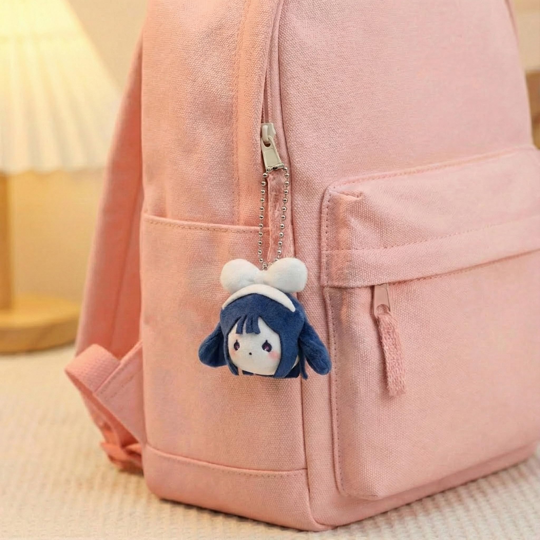 YJacuing Alien Stage Rabbit Series Blind Box Bun Head Plush Keychain, Anime Alnst Officially Licensed Mystery Bag Charm