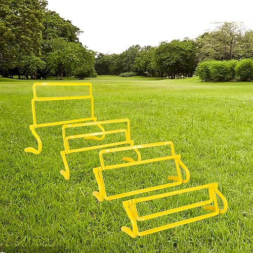 Miniatura 4 de El entrenamiento de velocidad ajustable de 4 alturas obstaculiza el equipo de entrenamiento de fitness y velocidad