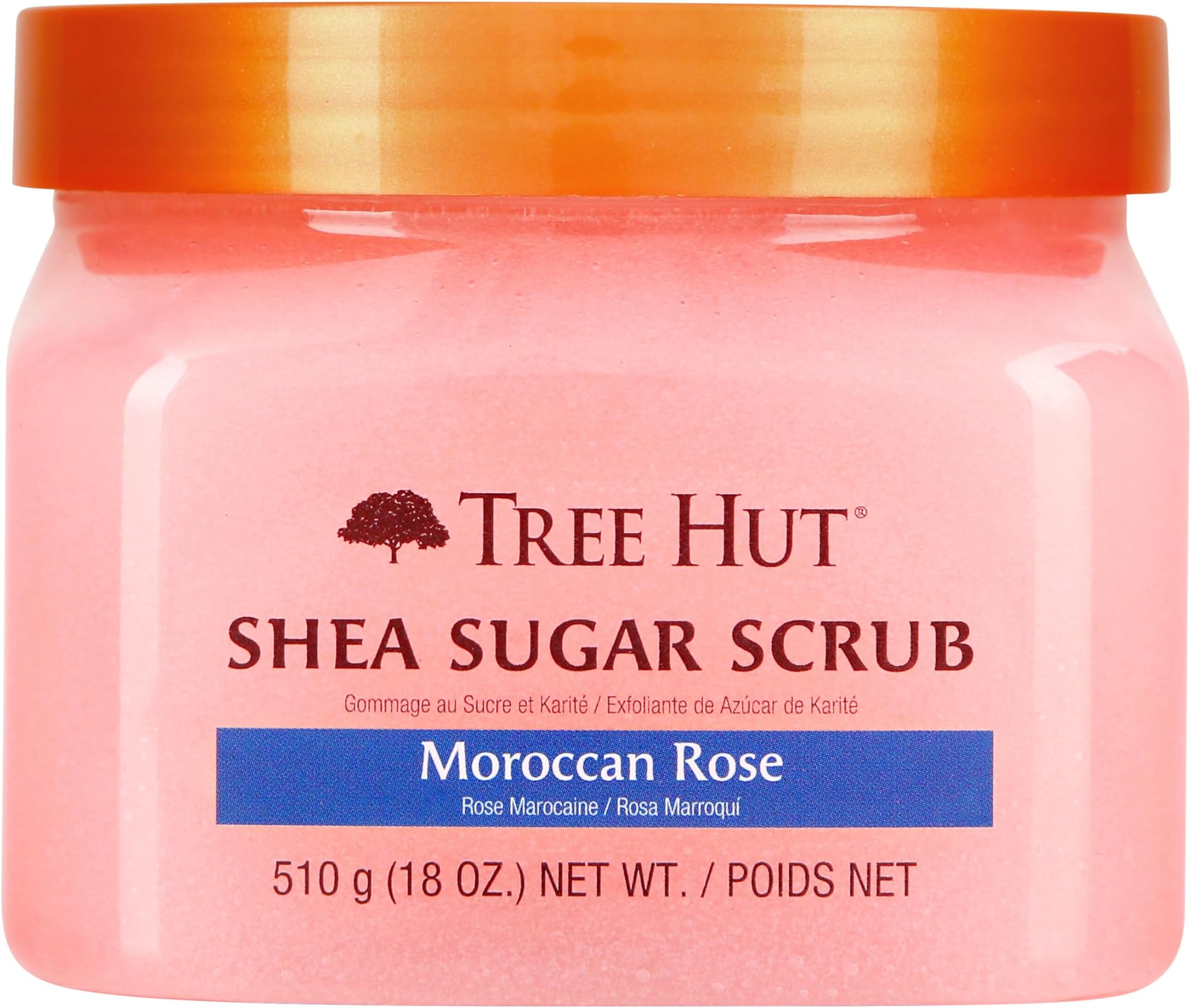 Tree Hut Holiday Candy Cane Shea Sugar Scrub, 18 oz (SET