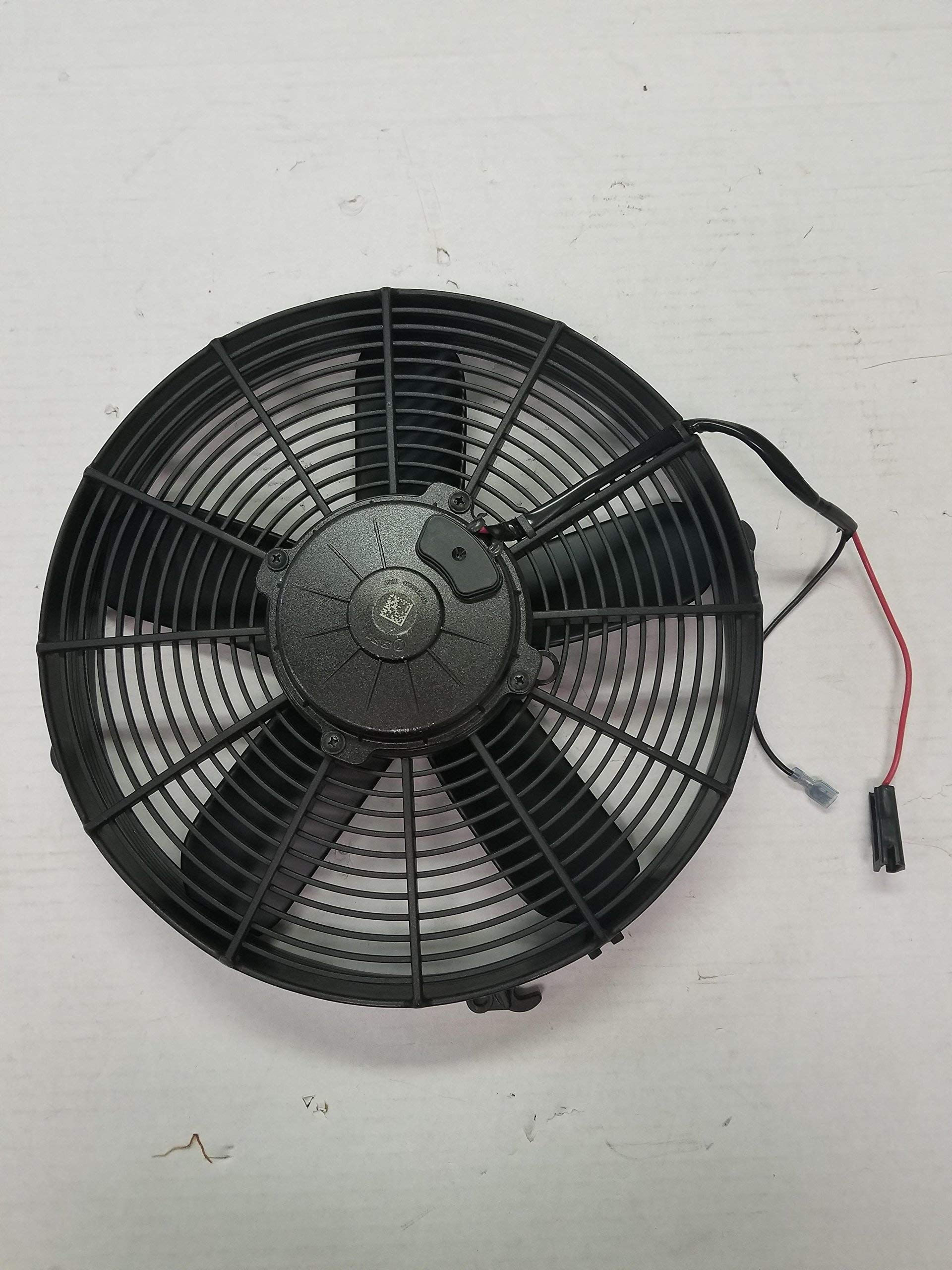 SpalAutomotive Cooling Fan, 12V, 1.8E+3 rpm, Plastic, 75 dB, Compatible with Vehicles
