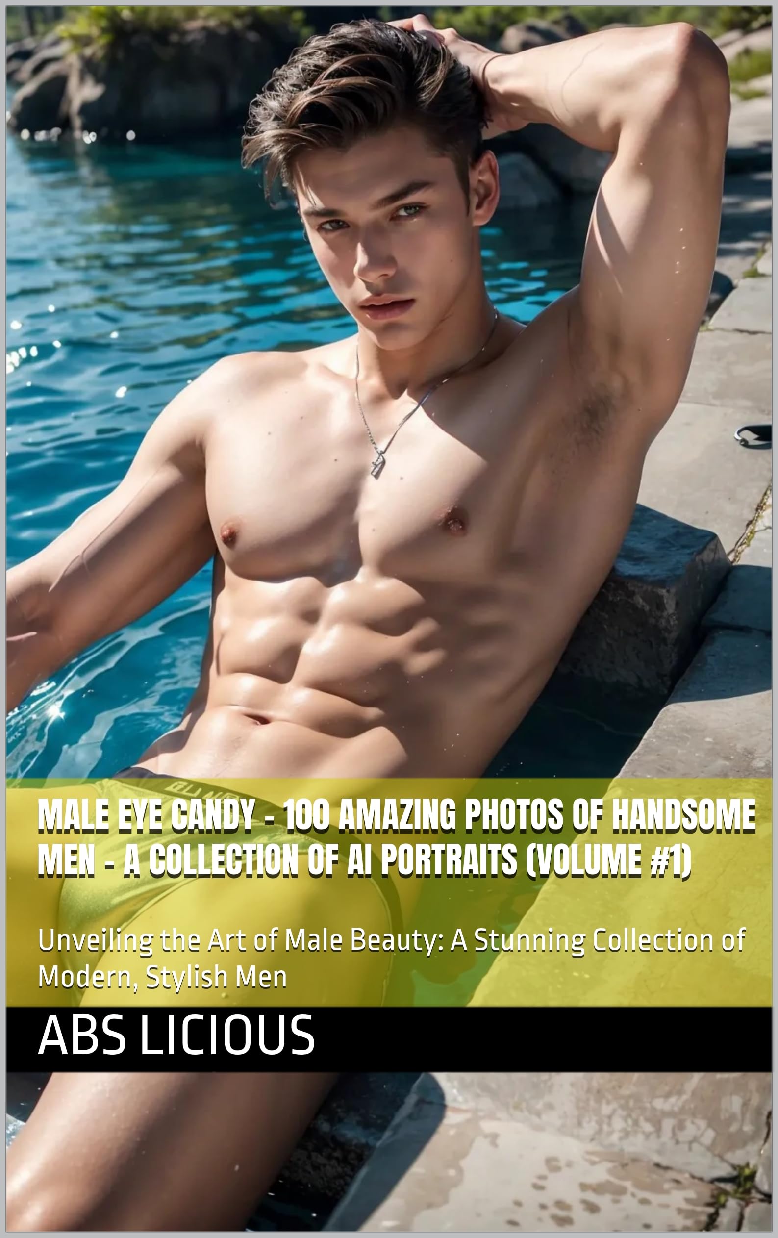Livre photo homme IA pour vos moments de détente et d'inspiration artistique