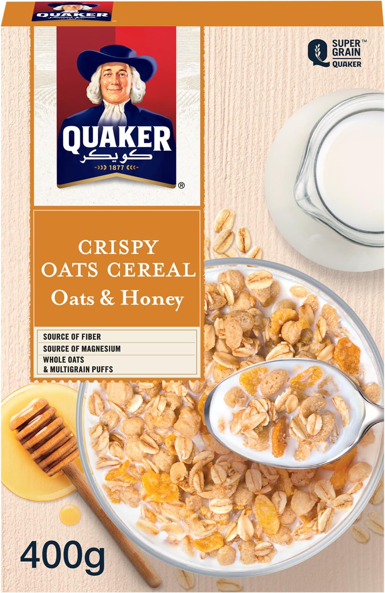 Cereal Oats & Honey 400 Grams