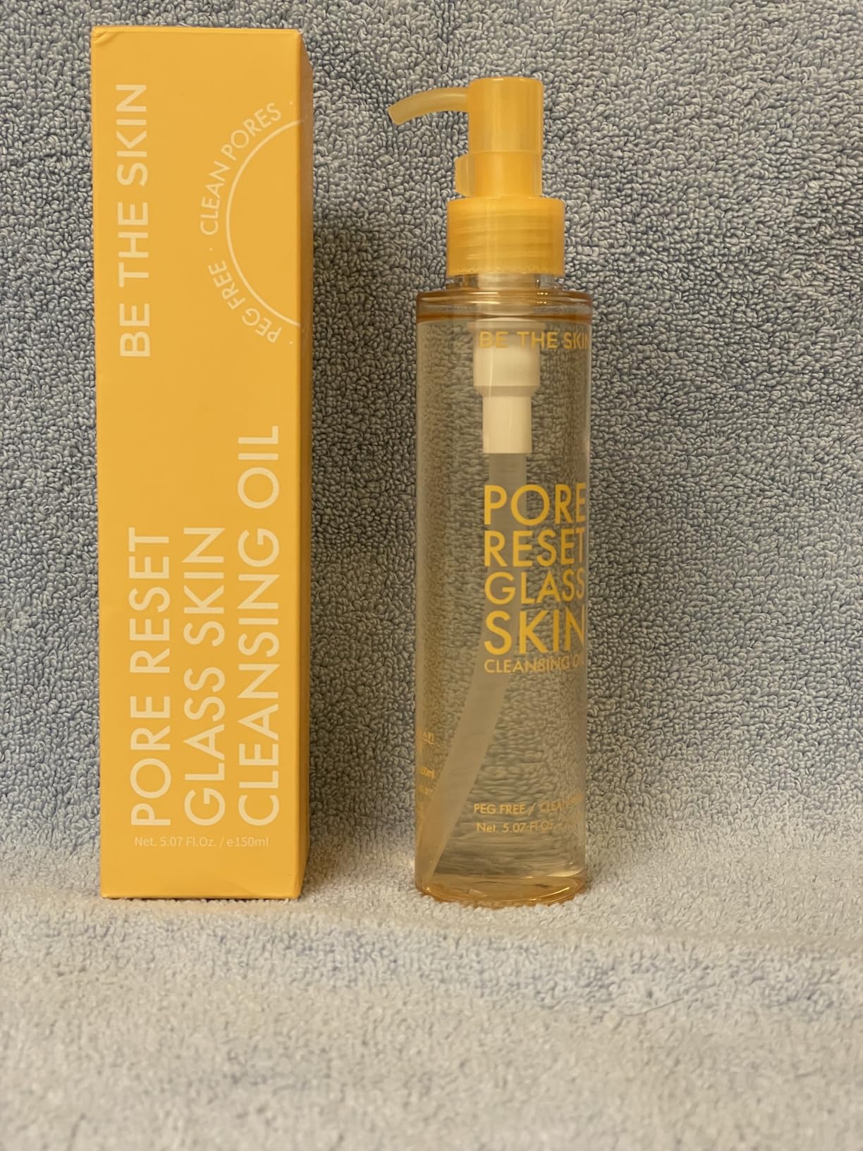 BE THE SKIN Glass Skin Cleansing Oil - 7 Plant Oils + Centella Exosomes & Squalane, Melts Waterproof Makeup & Blackheads, Lightweight Fast-Emulsifying Formula for All Skin Types | 5.07 fl oz