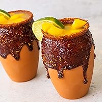Vista 2 de Cheilitas Chamoy Salsa de caramelo mexicano natural para bordes Hecho a mano para bebidas, cócteles, micheladas, cerveza y más (mango)