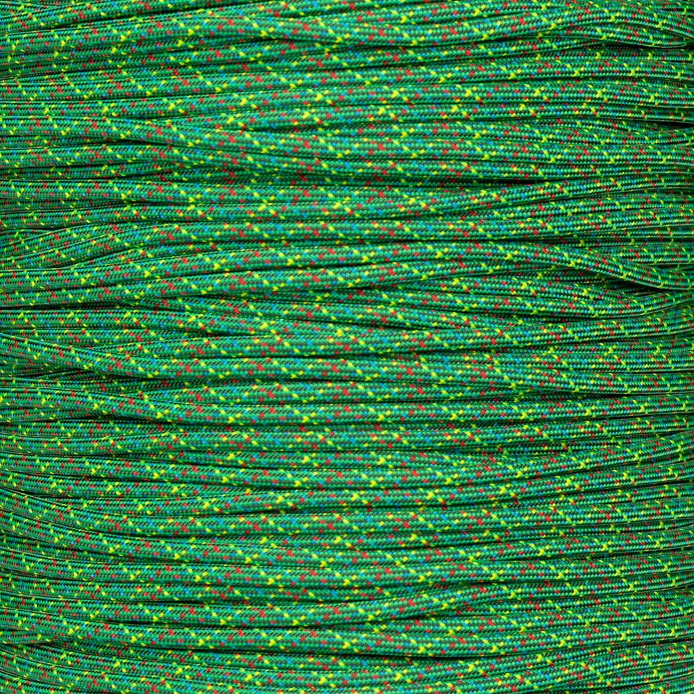 Paracord Planet Holiday Colors 550 Paracord – Great for DIY, Bracelets, and Lanyards – Christmas Tree (250 Feet) — image 1