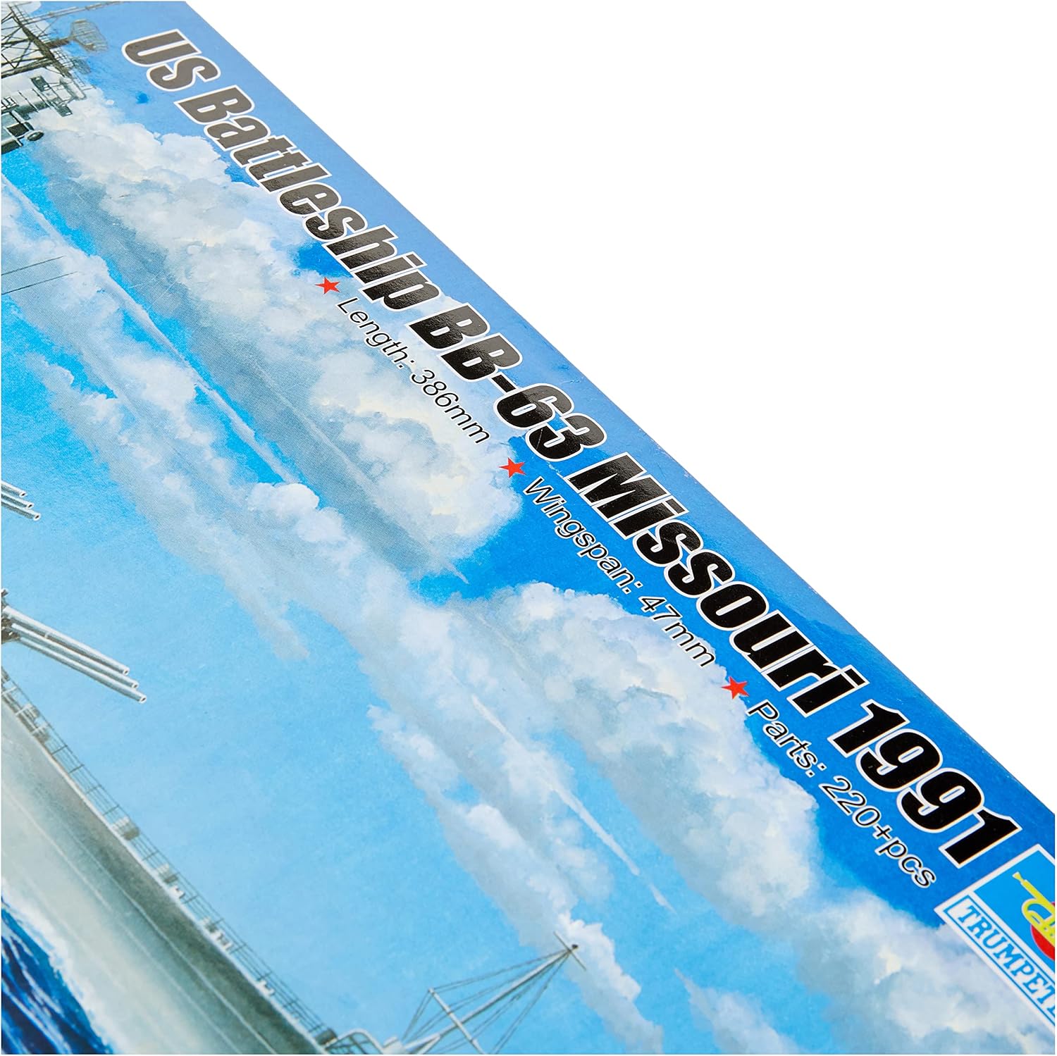 Trumpeter 1/700 USS Missouri BB63 Battleship 1991 Model Kit