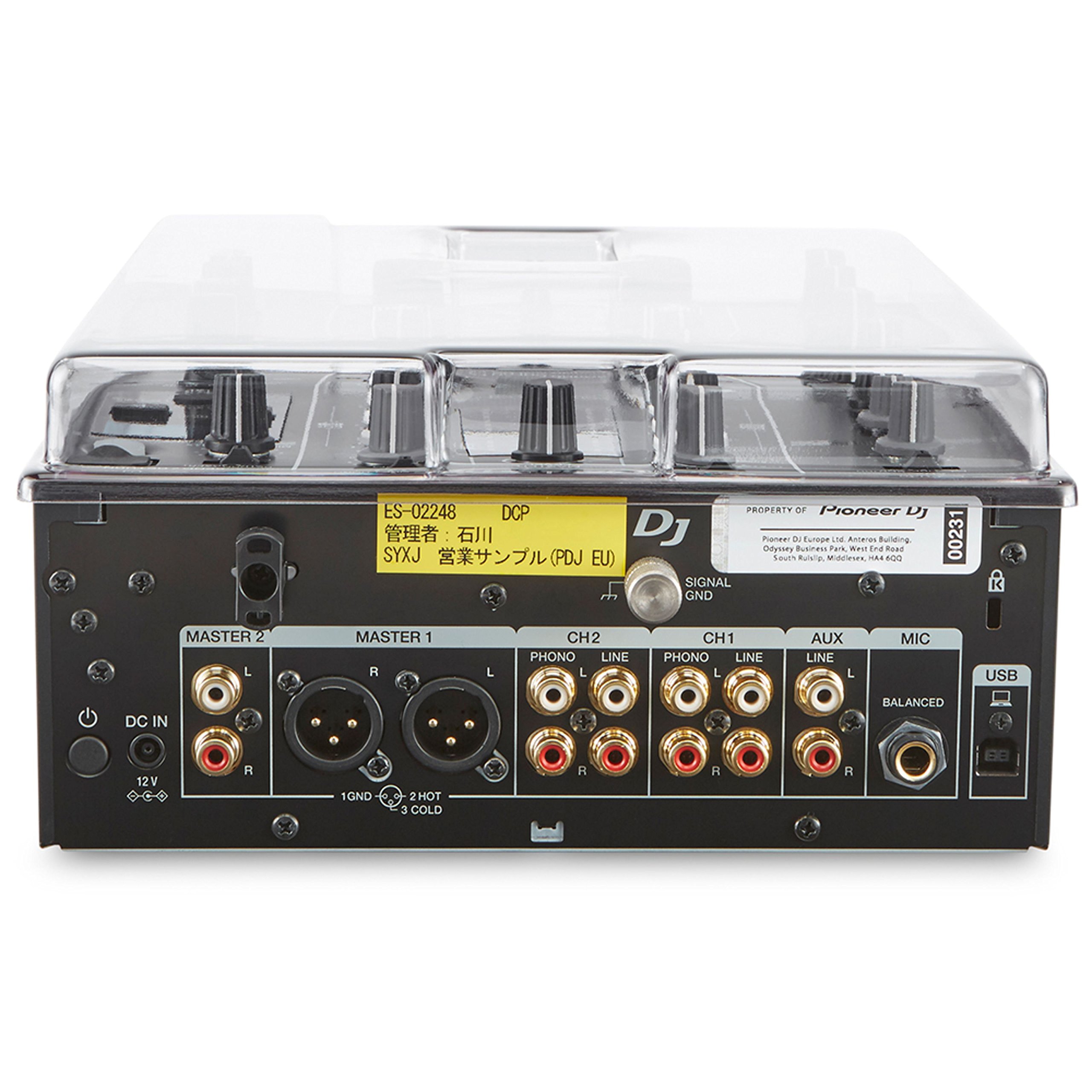 Cubierta Decksaver ds-pc-djm450 Pioneer djm-450, farblos