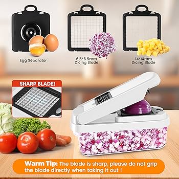 Amazon.com: Professional 12-in-1 Vegetable Chopper with 7