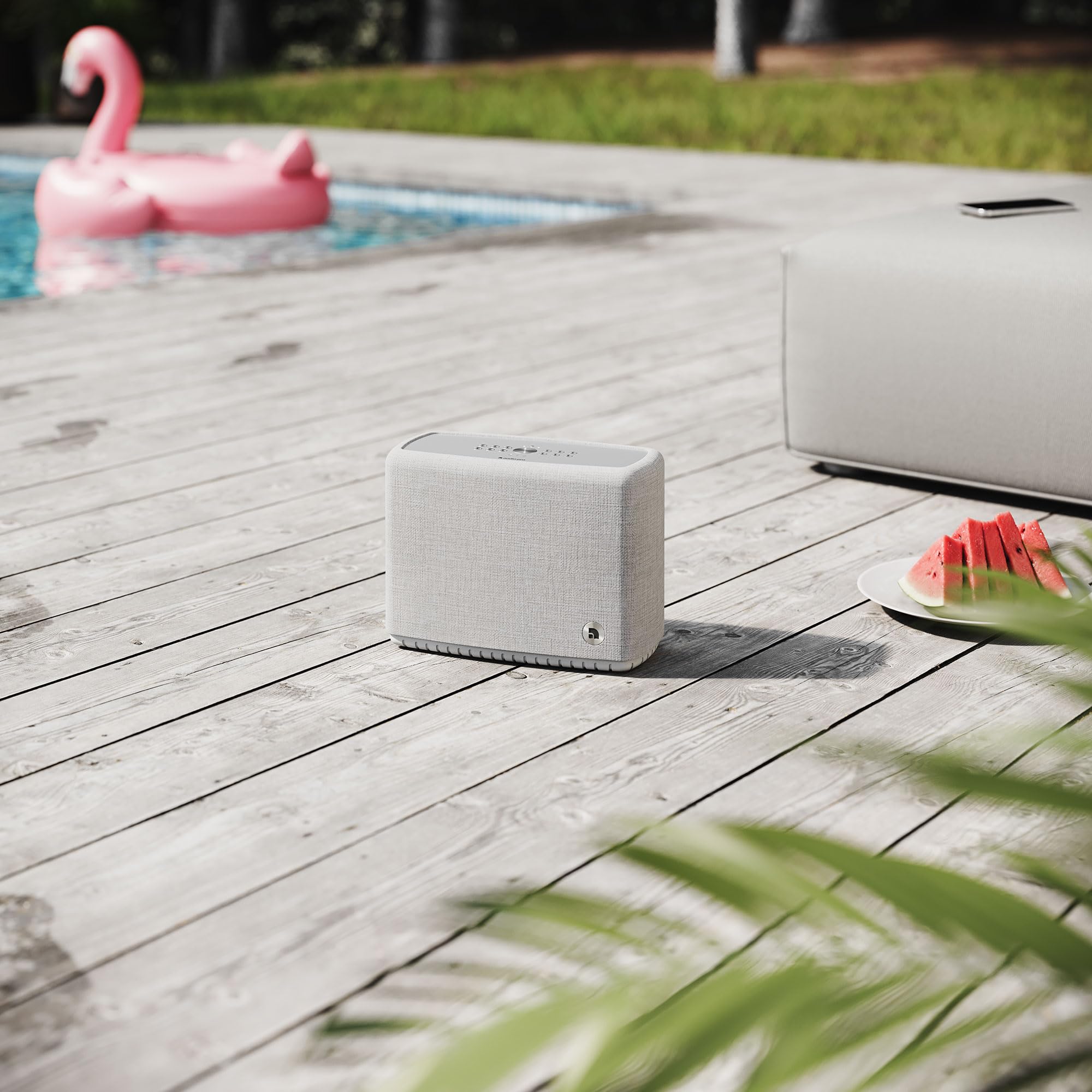 Audio Pro A15W Enceinte Multiroom Portable WiFi & Bluetooth Gris Clair