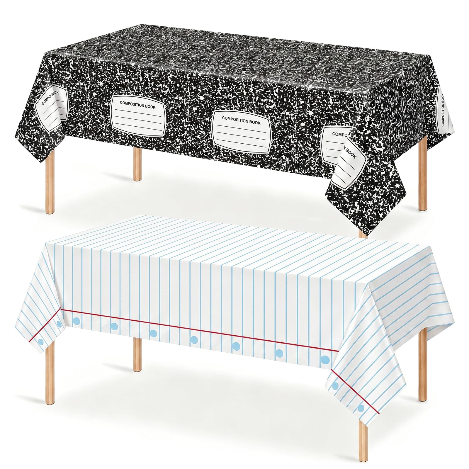 Photo 1 of * only one*ORNALES 2 Pack Back to School Disposable Tablecloths