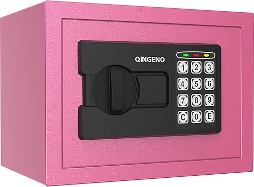 Caja de seguridad con teclado electrónico digital de seguridad, mini gabinete de pared para dinero pequeño, caja fuerte para el hogar, oficina,