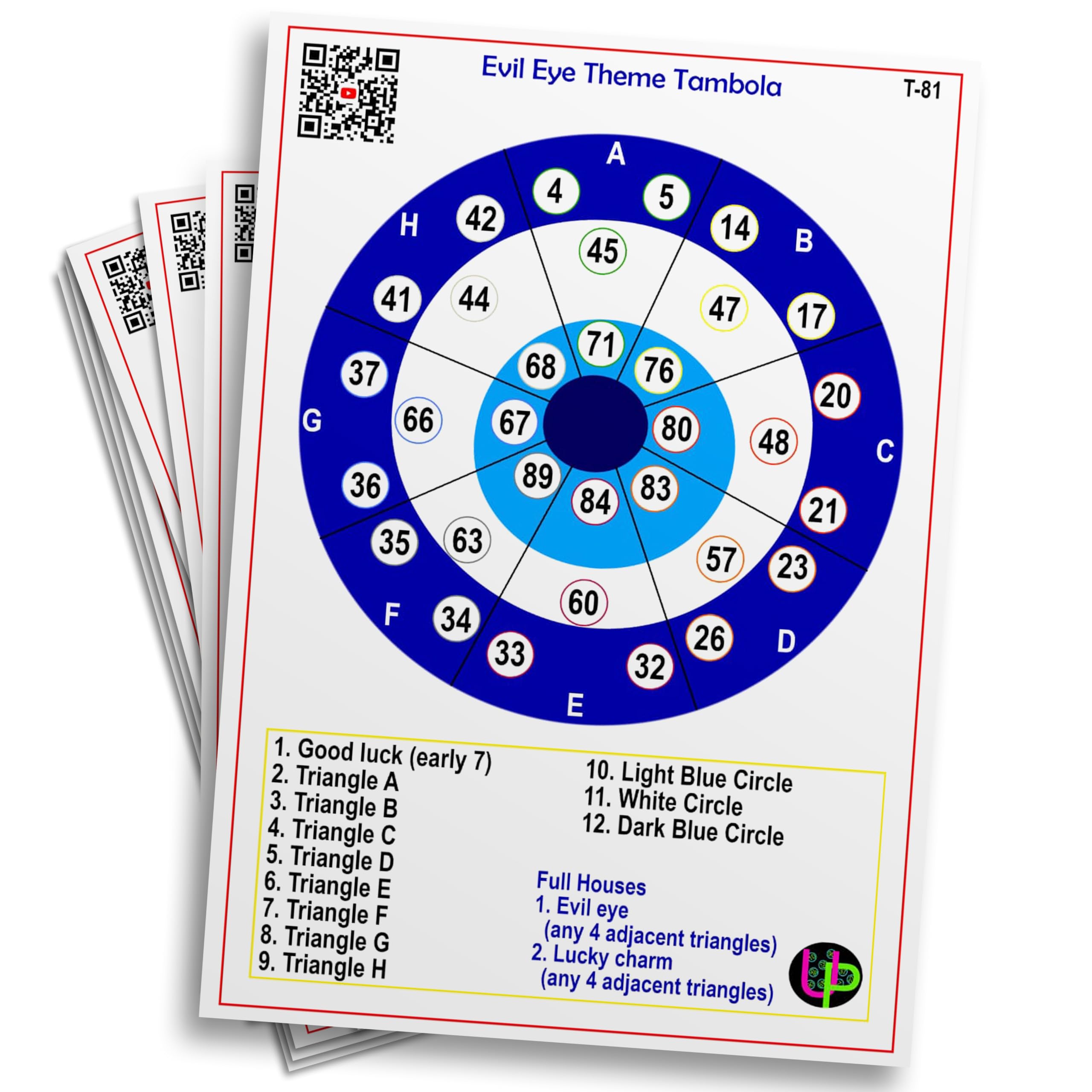 UltPult Tambola Chinese Astrology Theme Tambola Tickets in English | for Astrology Themed Party Bingo Housie Game Cards for Kitty Parties and Events (Set of 15 Tambola Tickets) (B0BQ3T3456) Amazon Price History, Amazon Price Tracker