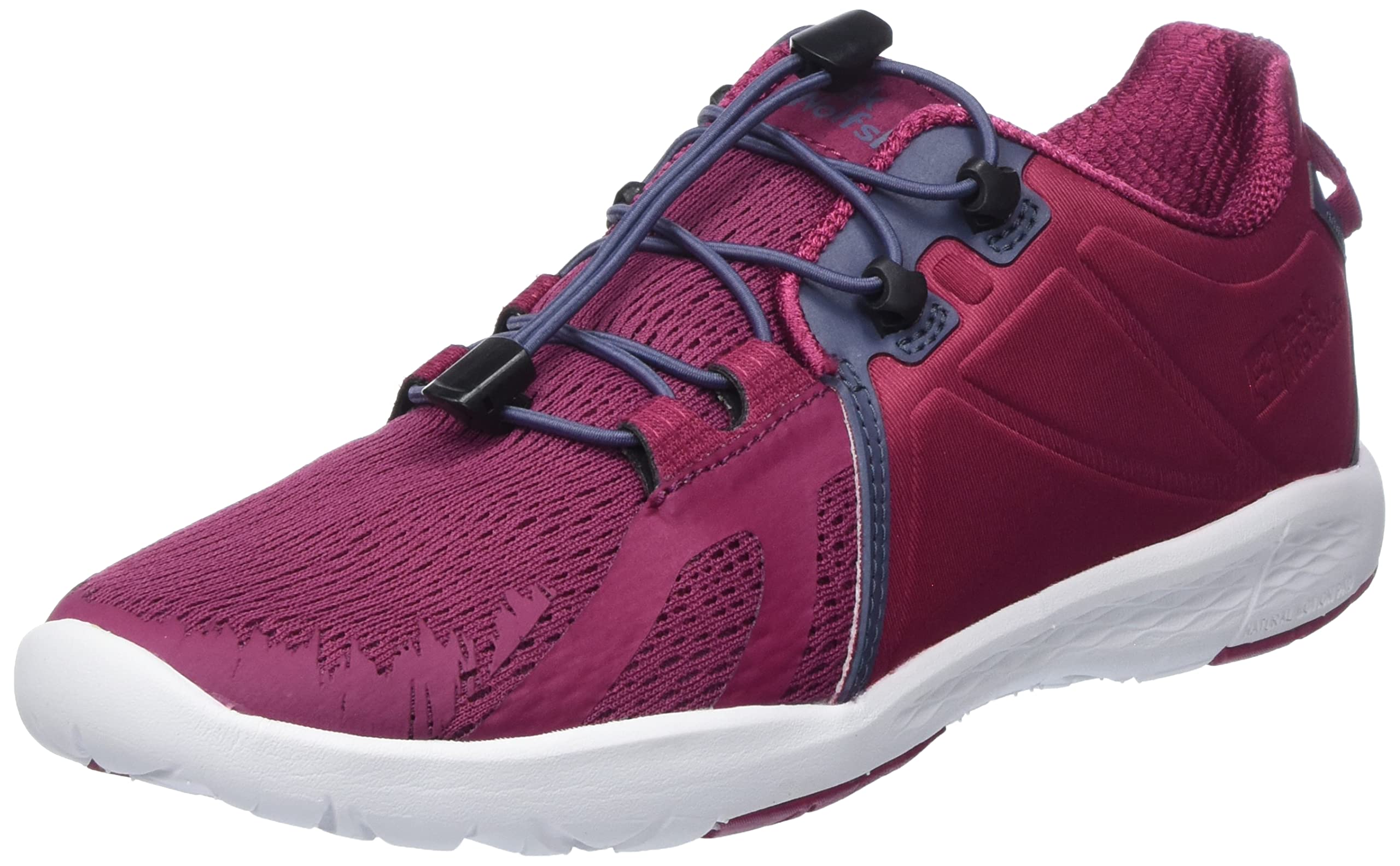 Jack Wolfskin Women's Spirit A.d.e Low W Walking Shoe, Sangria Red, 3.5 UK