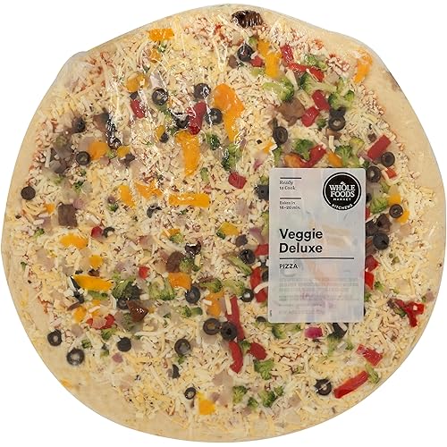 Whole Foods Market Kitchens Veggie Deluxe Deli Pizza 16in, 44.8 OZ