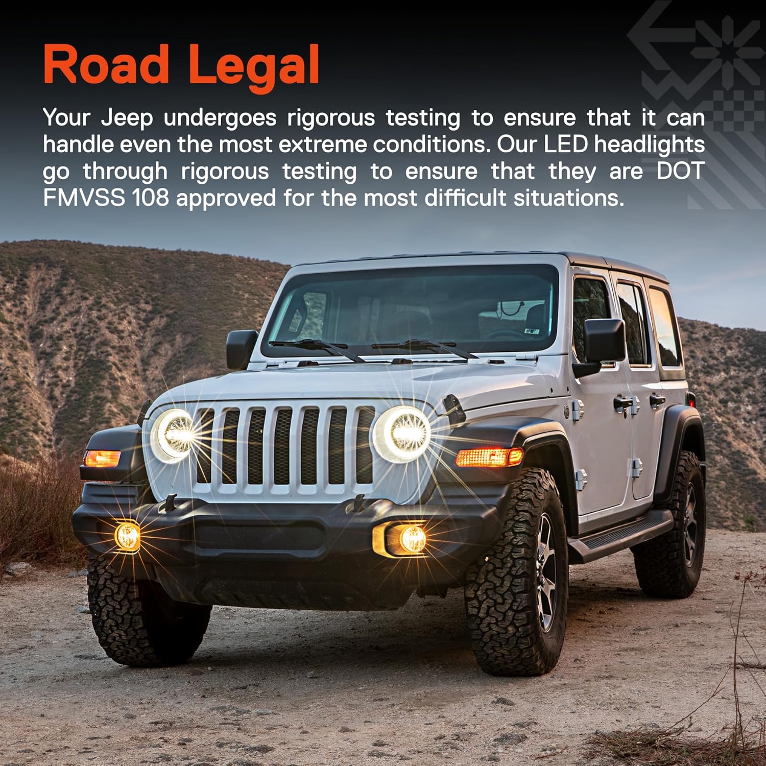 TRUE MODS 9 Inch Round LED Headlights Replacement for 2018-2025 Jeep Wrangler JL JLU Unlimited Gladiator JT Accessories [DOT Approved] [Dual-HALO DRL] Sealed Beam Front Head Light Lamp Bulb