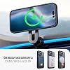 Case for iPhone from Babylon Camera Protected Matte Transparent Color Case with Magsafe Wireless Charging Feature (iPhone 12 Pro Max Black)