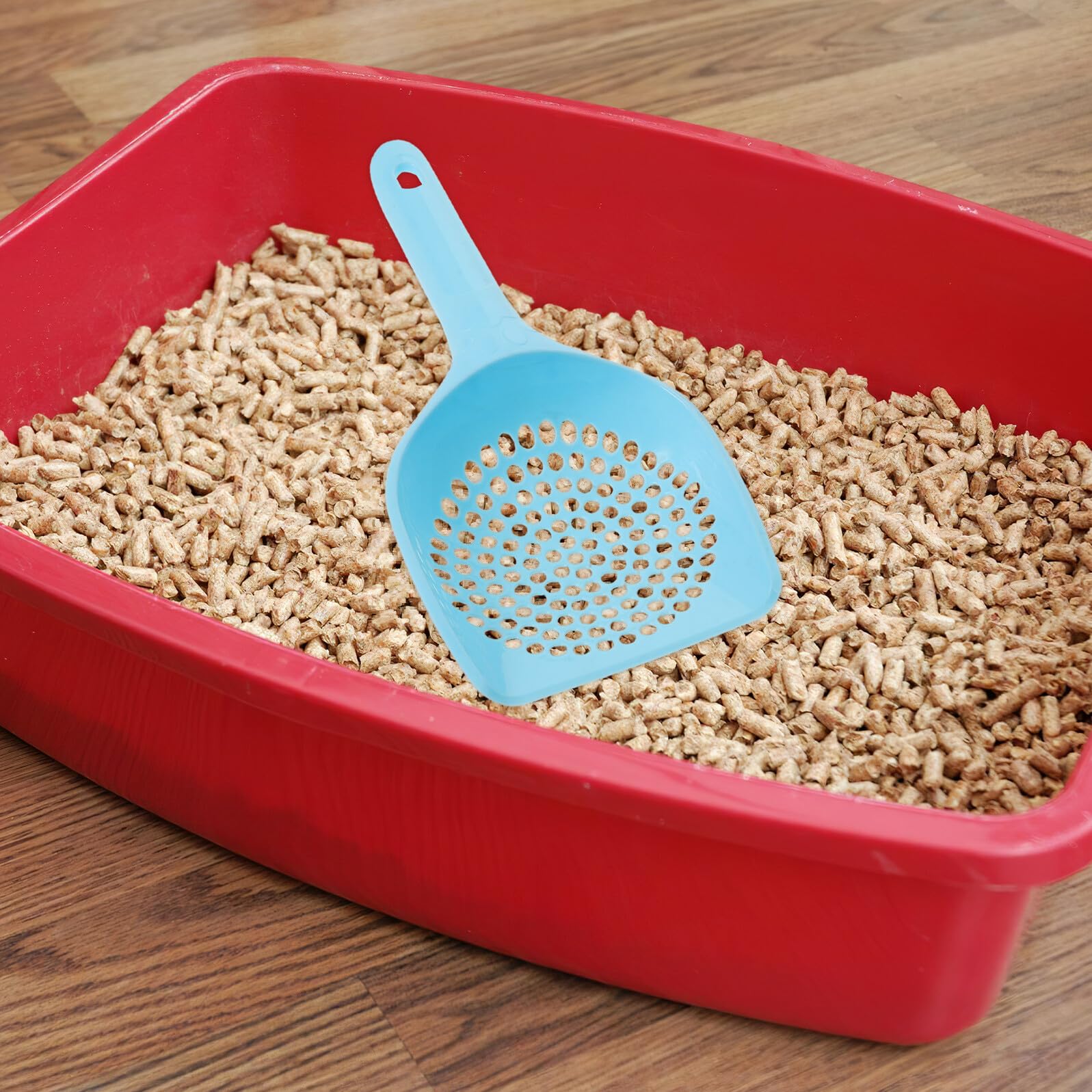 Toddmomy 15pezzi Paletta per Lettiera per Gatti Piccoli Fori Paletta di Plastica per Setacciare La Lettiera Raccoglitore per Escrementi per Gatti Cucchiaio per Sabbia per Portatile per Puli