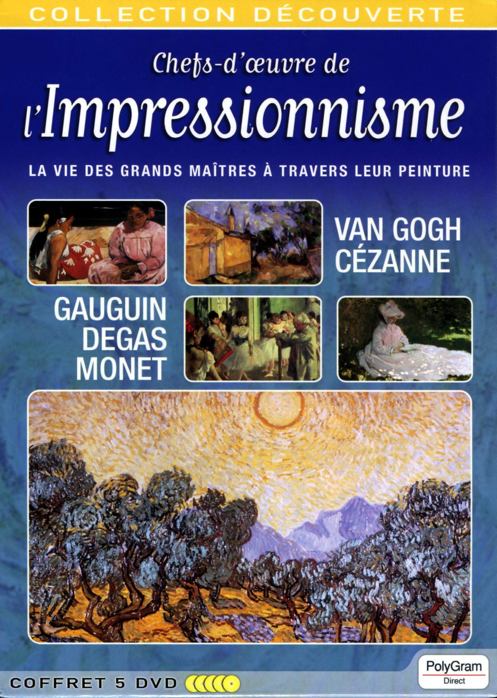 Chefs-D'Oeuvre de l'Impressionnisme – Coffret 5 DVD