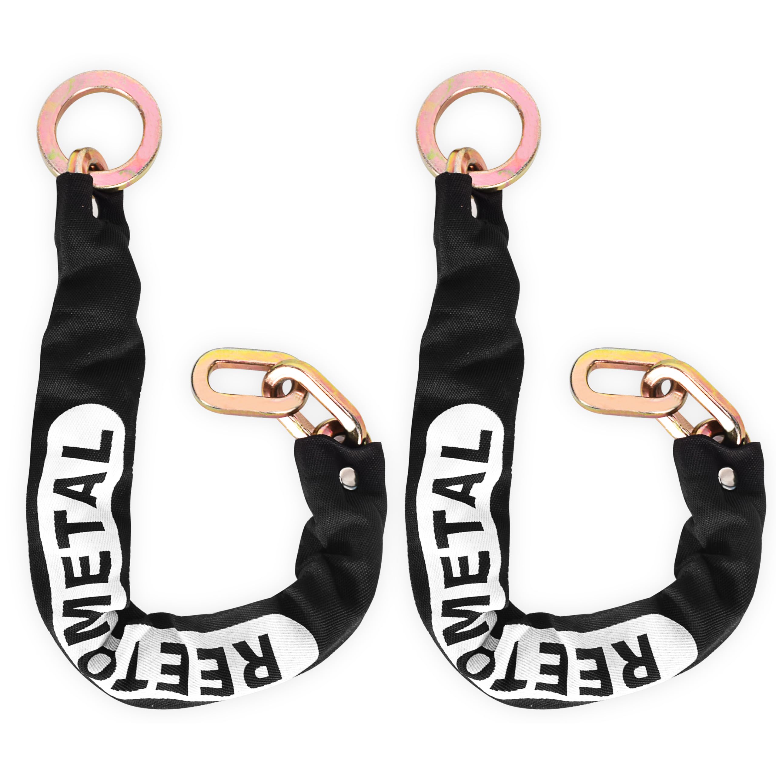 Amazon.com: REETOMETAL Heavy Duty Security Chain, 2-Pack 2FT x 3/8