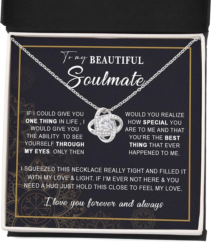 Box Soulmate Necklace for Women