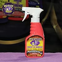 Vista 7 de Wizards Mist-N-Shine - Espray para detalles de alto brillo sin agua de 8 oz - Espray multiusos para limpieza rápida de vidrio, cromo, pintura