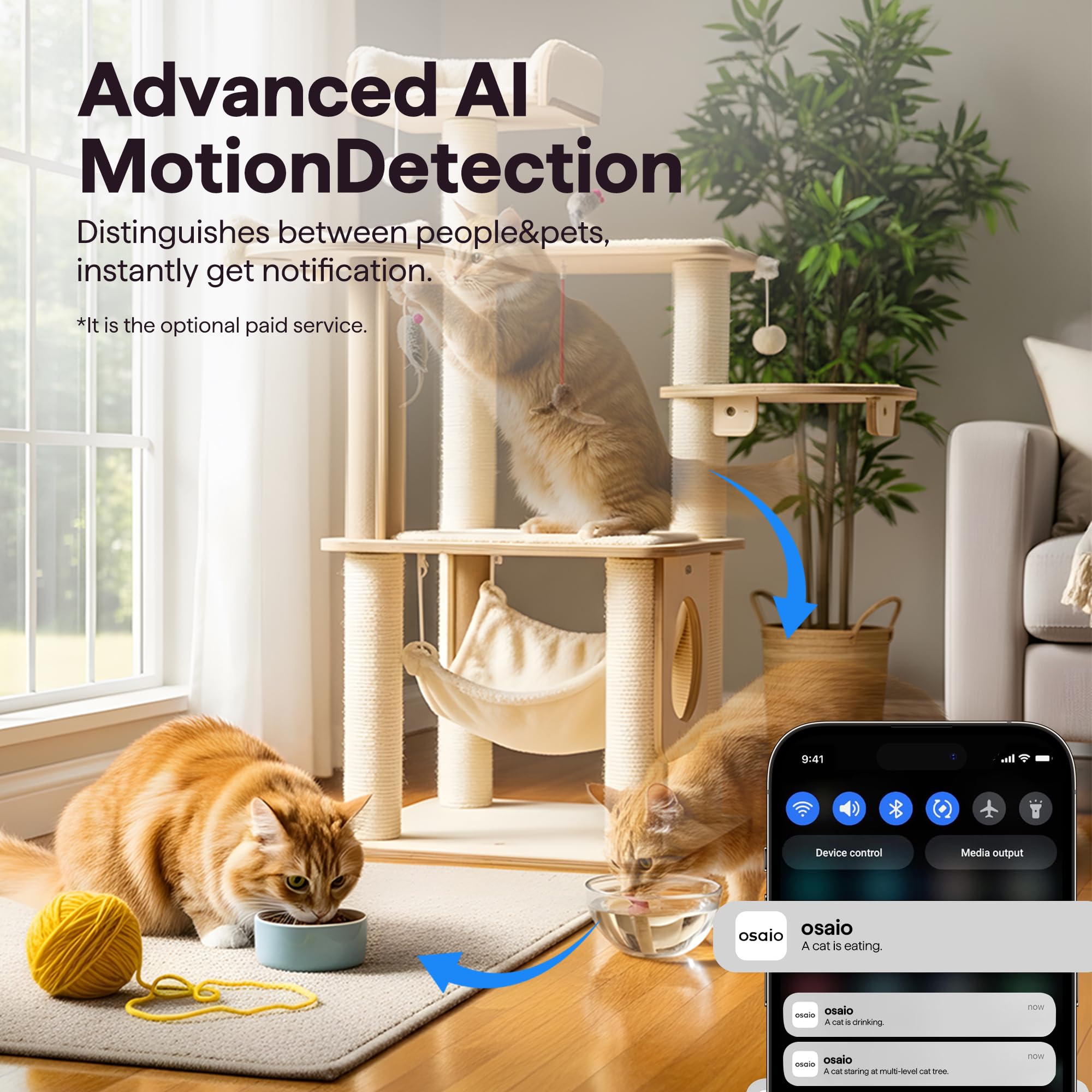 4 Packs Smart Plugs 2 Packs 2K 3MP Smart Camera Both No Hub Required 2 4GHz Wi-Fi Only — view 6