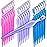 Mudder 21 Pcs Eyebrow Razor Eyebrow Shaver Facial Razor Multipurpose Face Trimmers with Precision Cover for Women Makeup Care Tools(Rose Red, Blue, Purple)