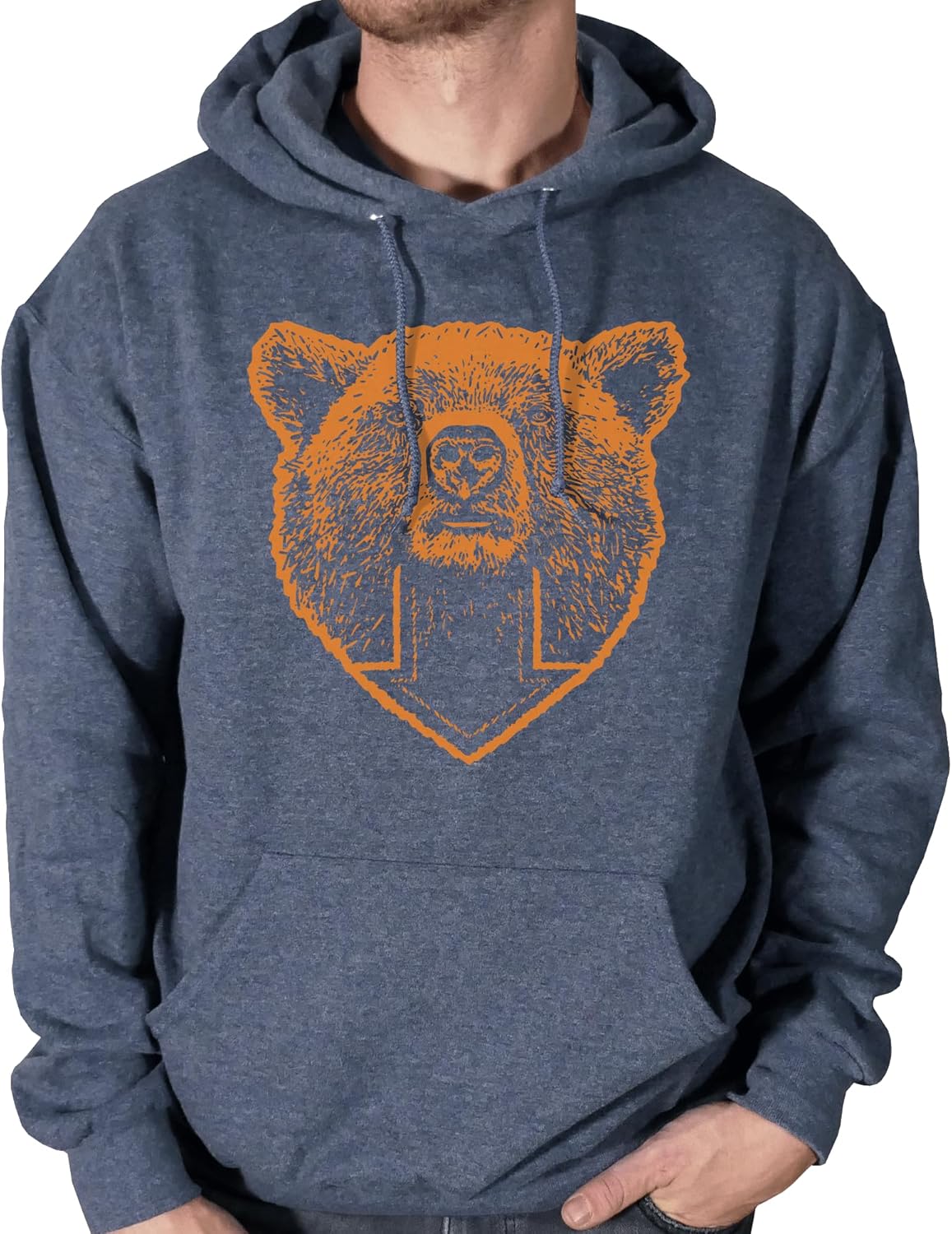 SCOBAR Bear Down Hoodie, Hand-Drawn, Printed in USA