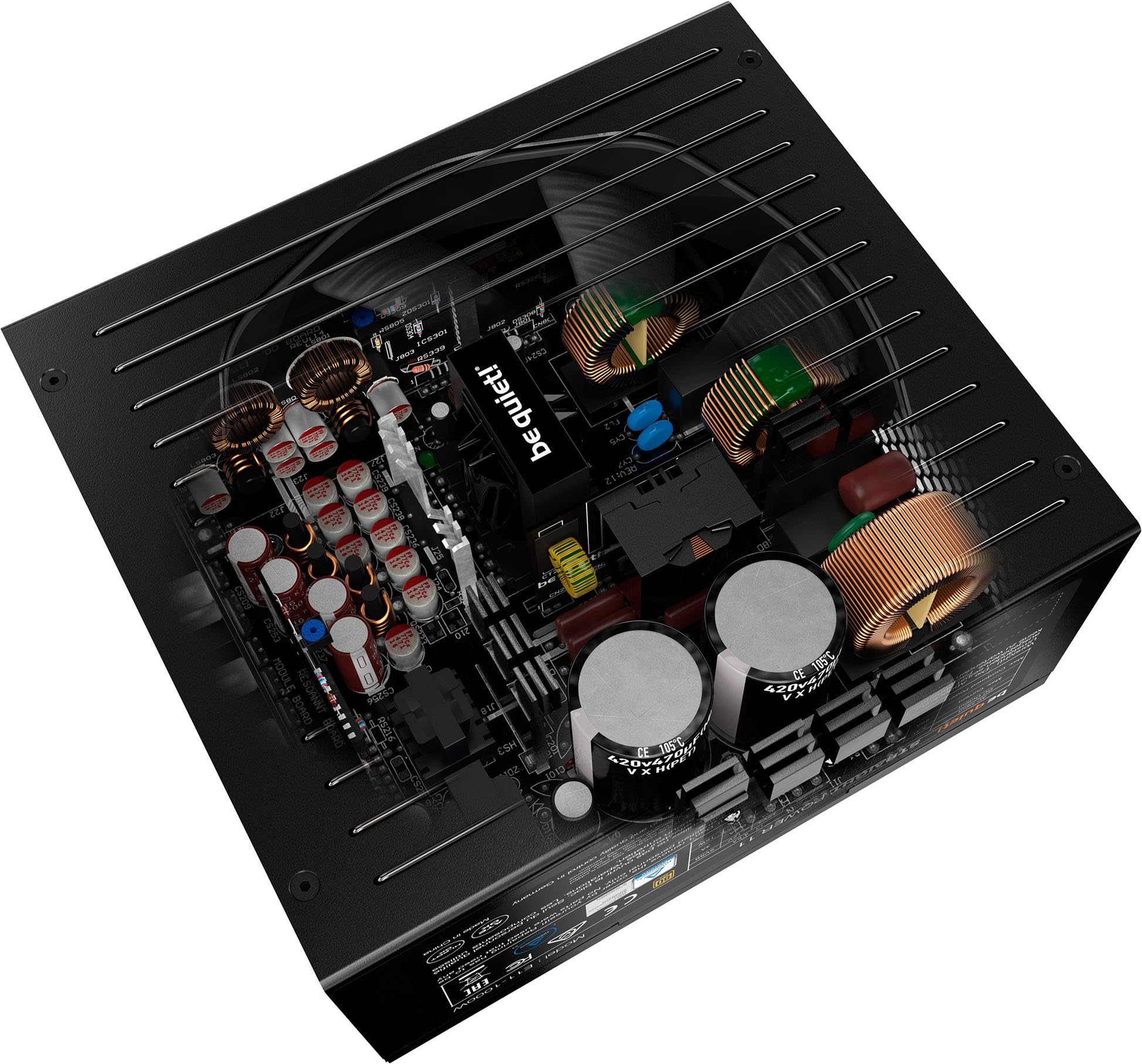 電源ユニット be quiet! STRAIGHTPOWER 11 PLATINUM1200w be quiet! Straight Power 11 Platinum 1200 W PC Power Supply, Black