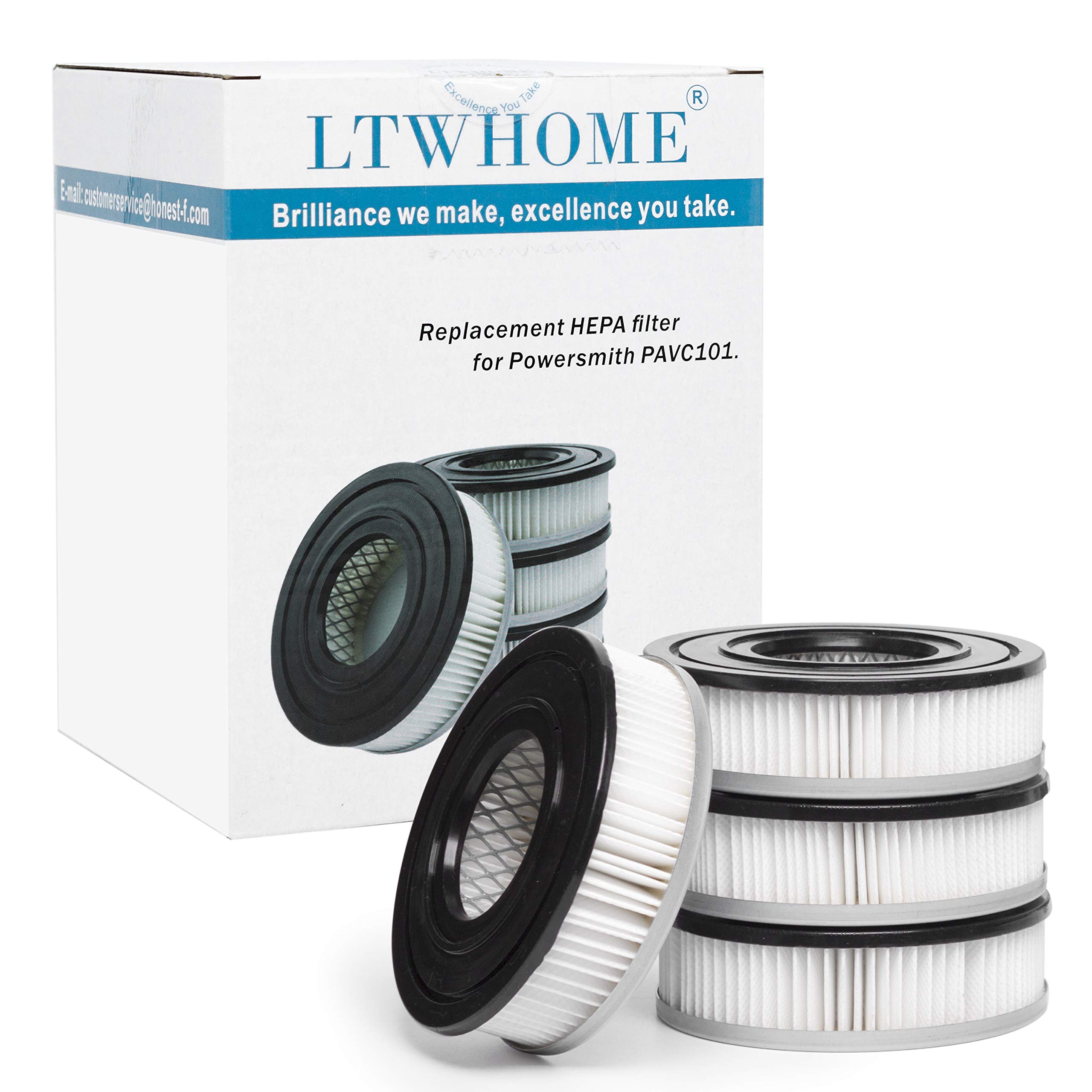 Ersatz Staubsauger Motor Filter passend für Powersmith PAVC101(4 Stück)