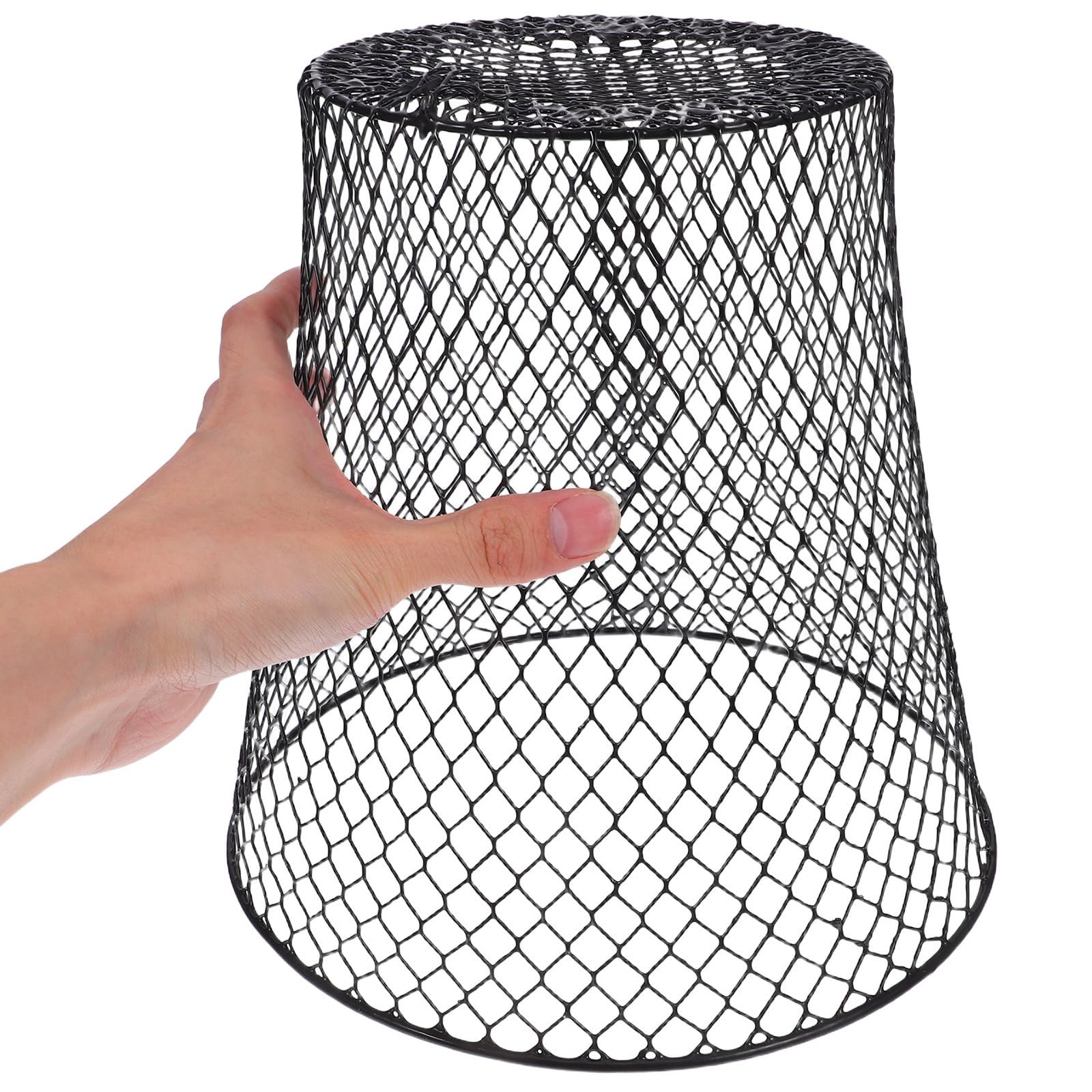 Toyvian Cloche de Jardin en Fil de Fer, Cloche pour Plantes, Fer Noir, pour Semis et Légumes, pour Petits Balcons et Grands Champs, Protection et Observation Faciles