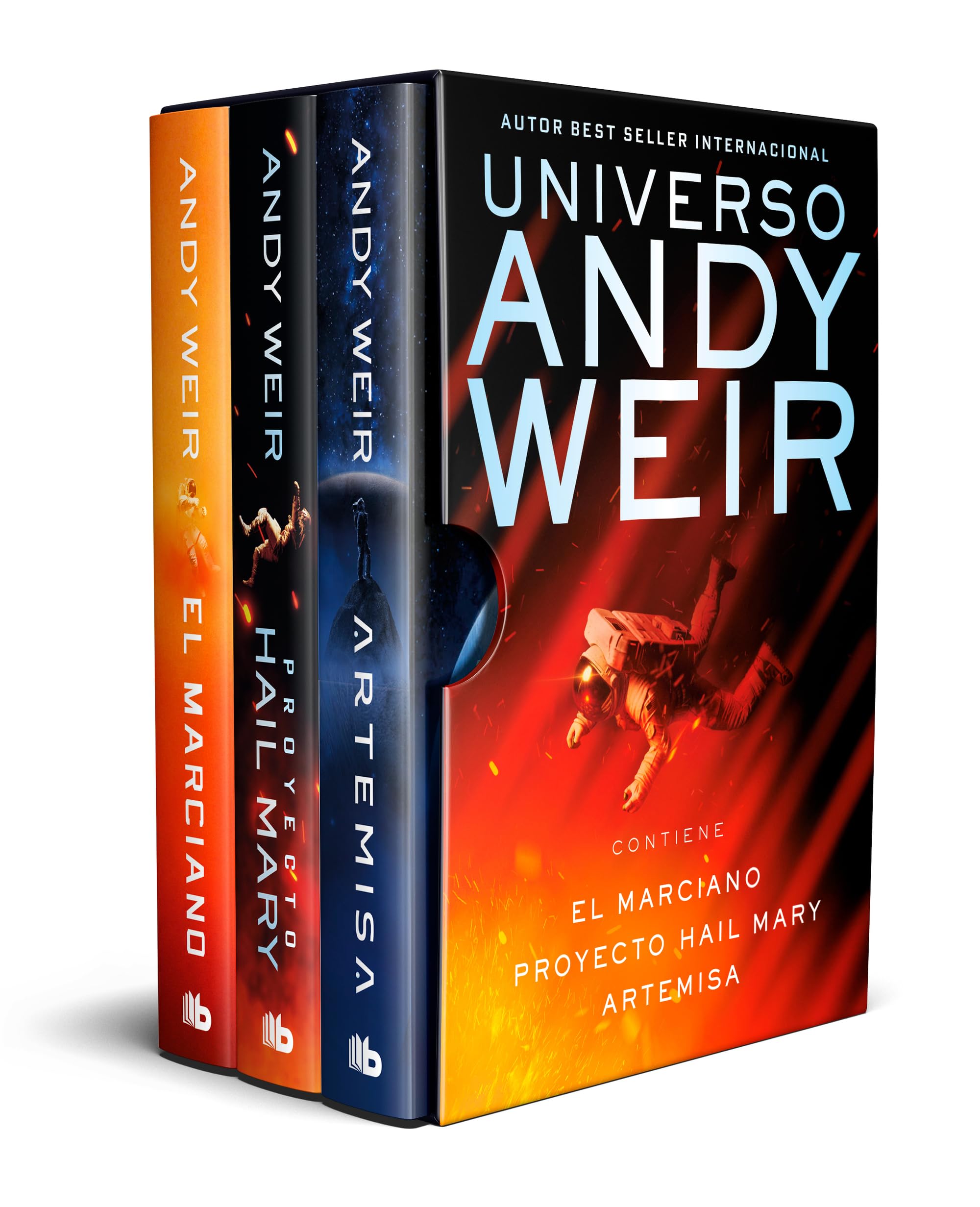 Universo Andy Weir (edición estuche con: El marciano | Proyecto Hail Mary | Artemisa) (Ficción)