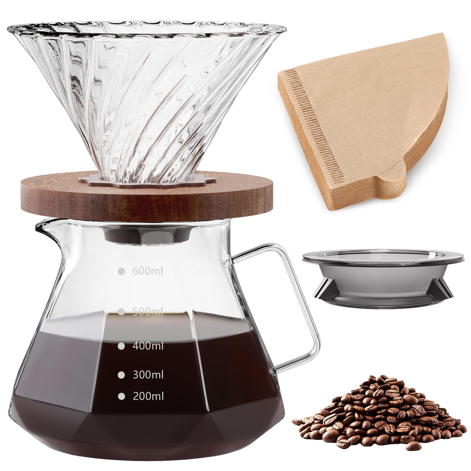 FGIUKC コーヒーサーバー 600ml