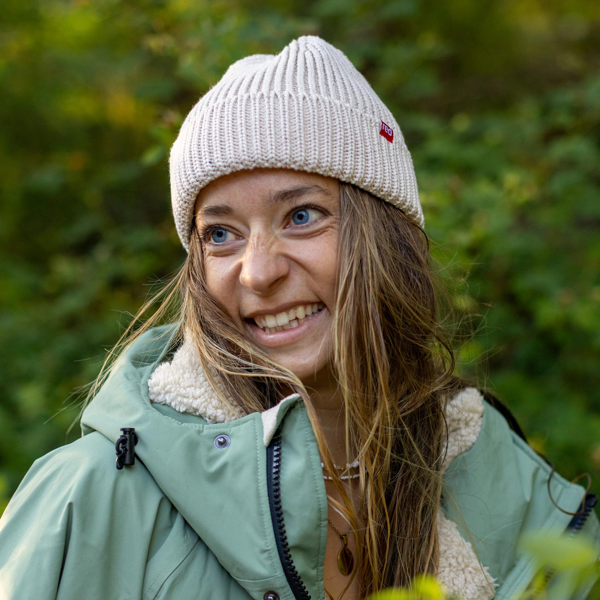 Red Original Flow Beanie - Unisex - 100% Bio-Baumwolle - Einheitsgröße