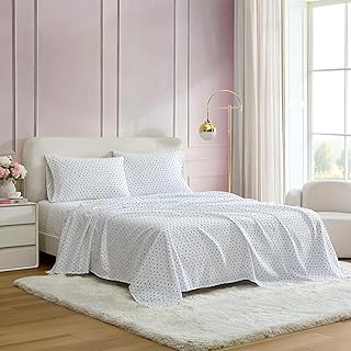 Betsey Johnson - Queen Size Sheet Set with Matching Pillowcases