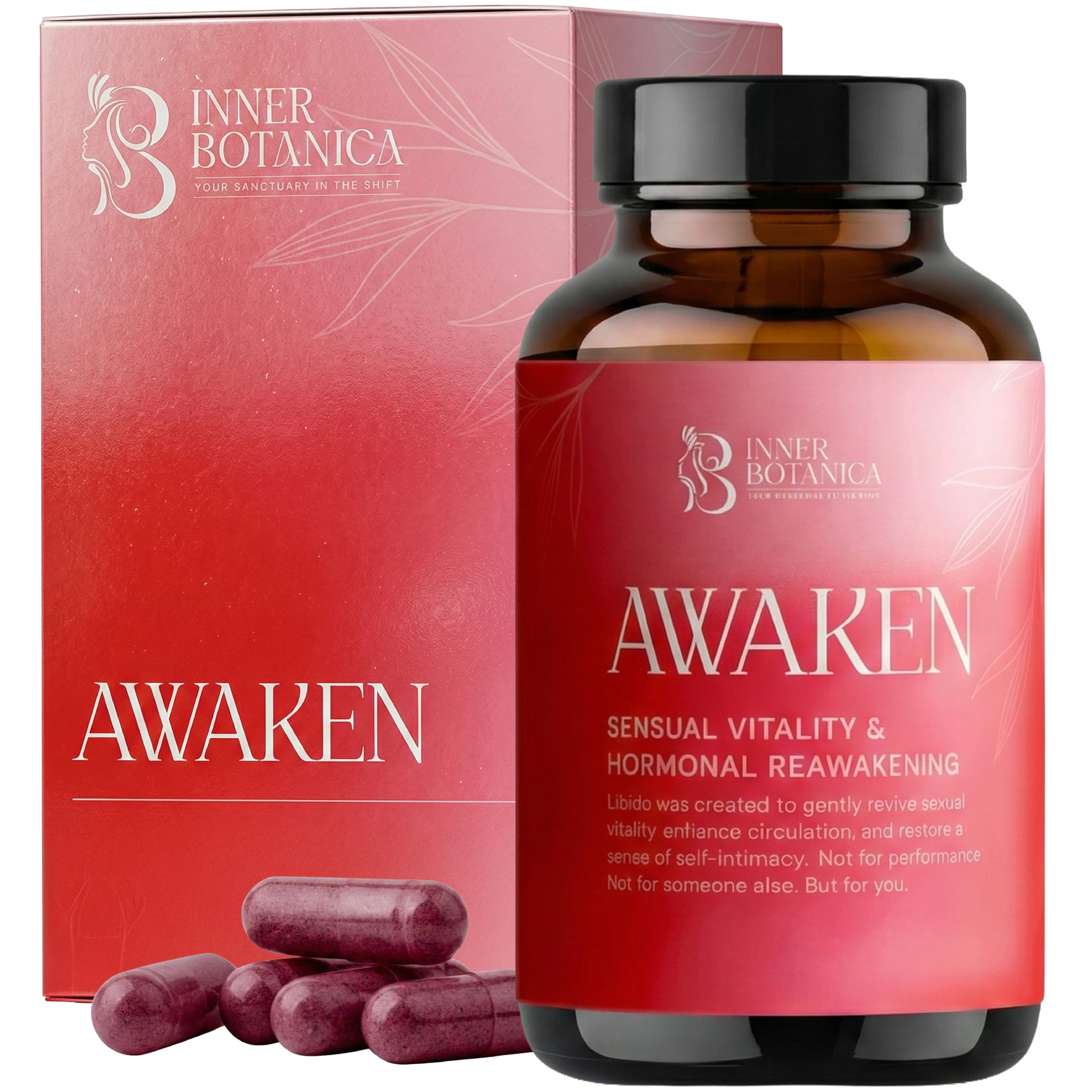 Awaken Libido Support for Women (60 Capsules) 1 Month Supply