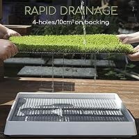 Vista 6 de SunTurf Almohadilla de césped para perros con bandeja, caja de arena para perros, orinal para entrenamiento de orina de cachorro, sistema