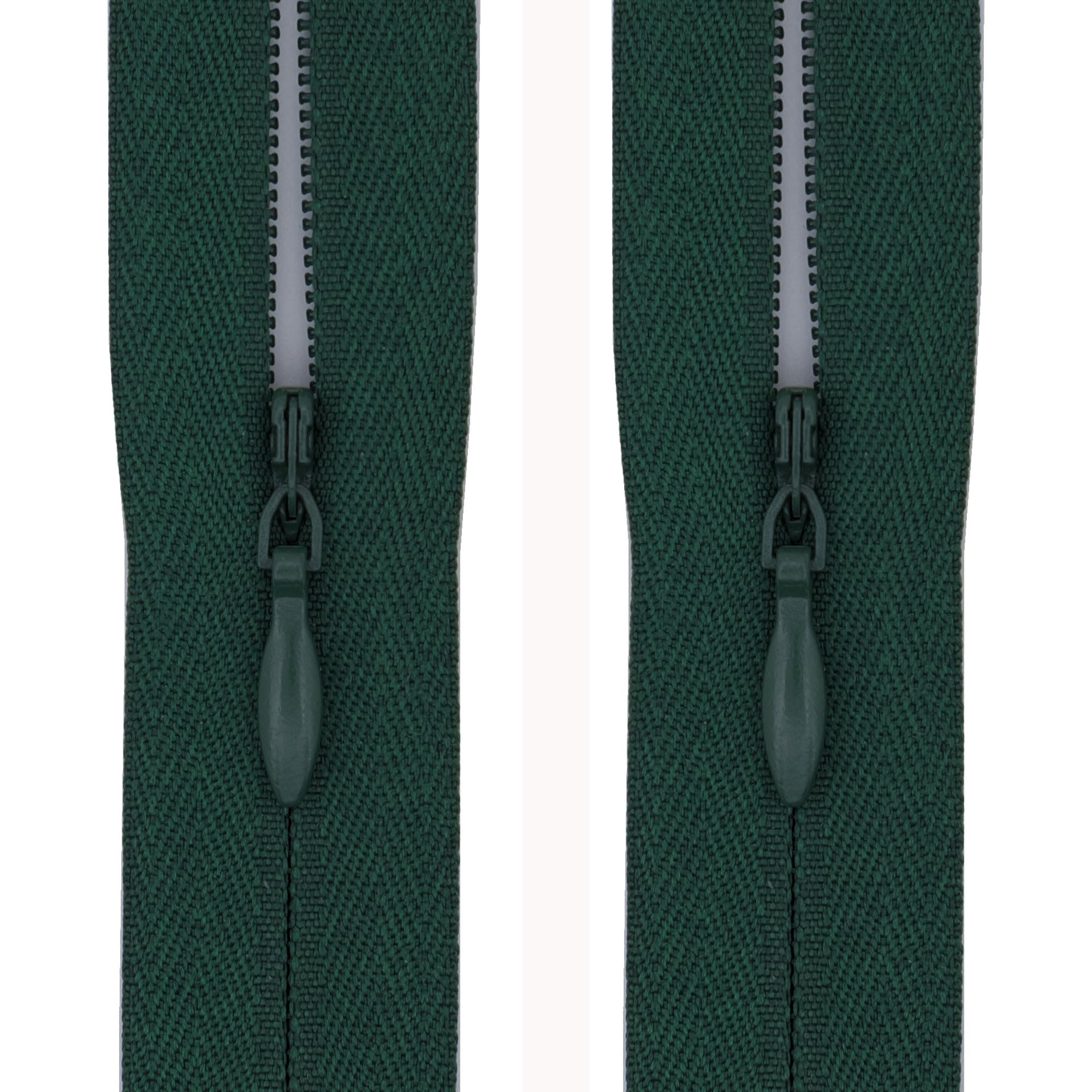 Y-connection #3 Invisible Zips, 2 Pack, 9 Inch (Dark Pine Teal)