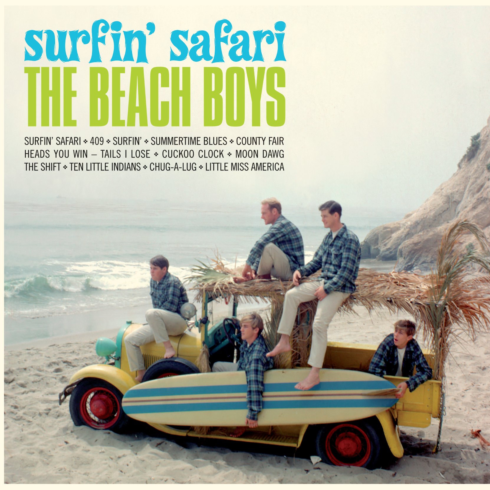 Surfin' Safari (Limited Edition Transparent Green Vinyl) (LP) [VINYL]