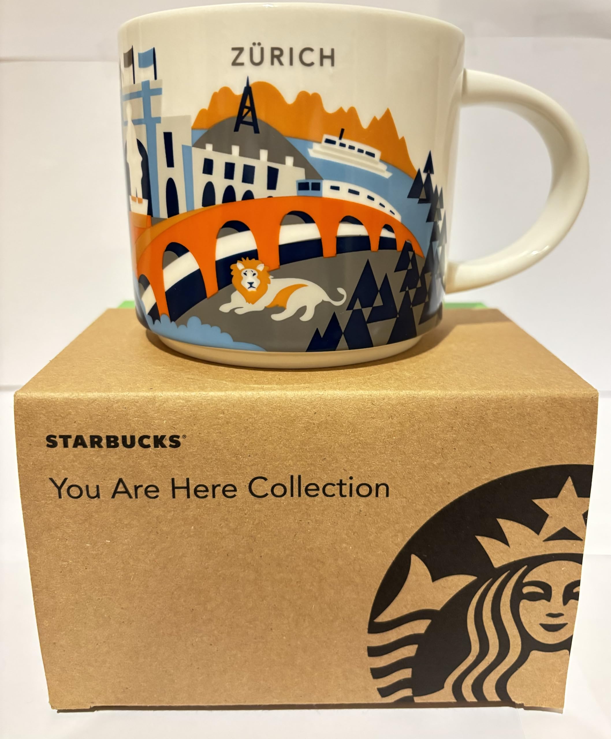 Starbucks Zurich Switzerland You Are Here YAH Collection Coffee Mug