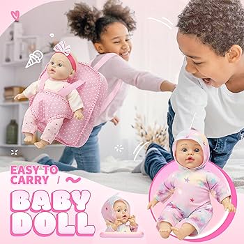 Amazon.com: SMILESSKIDDO 12 Inch Soft Body Baby Doll for