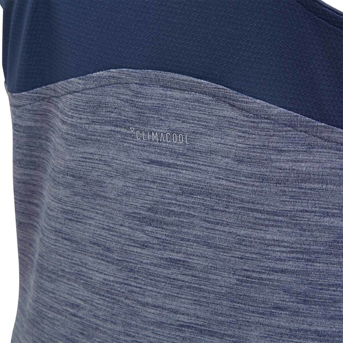 adidas Mädchen, Dotty Tank-Top Blau, Hellgrau