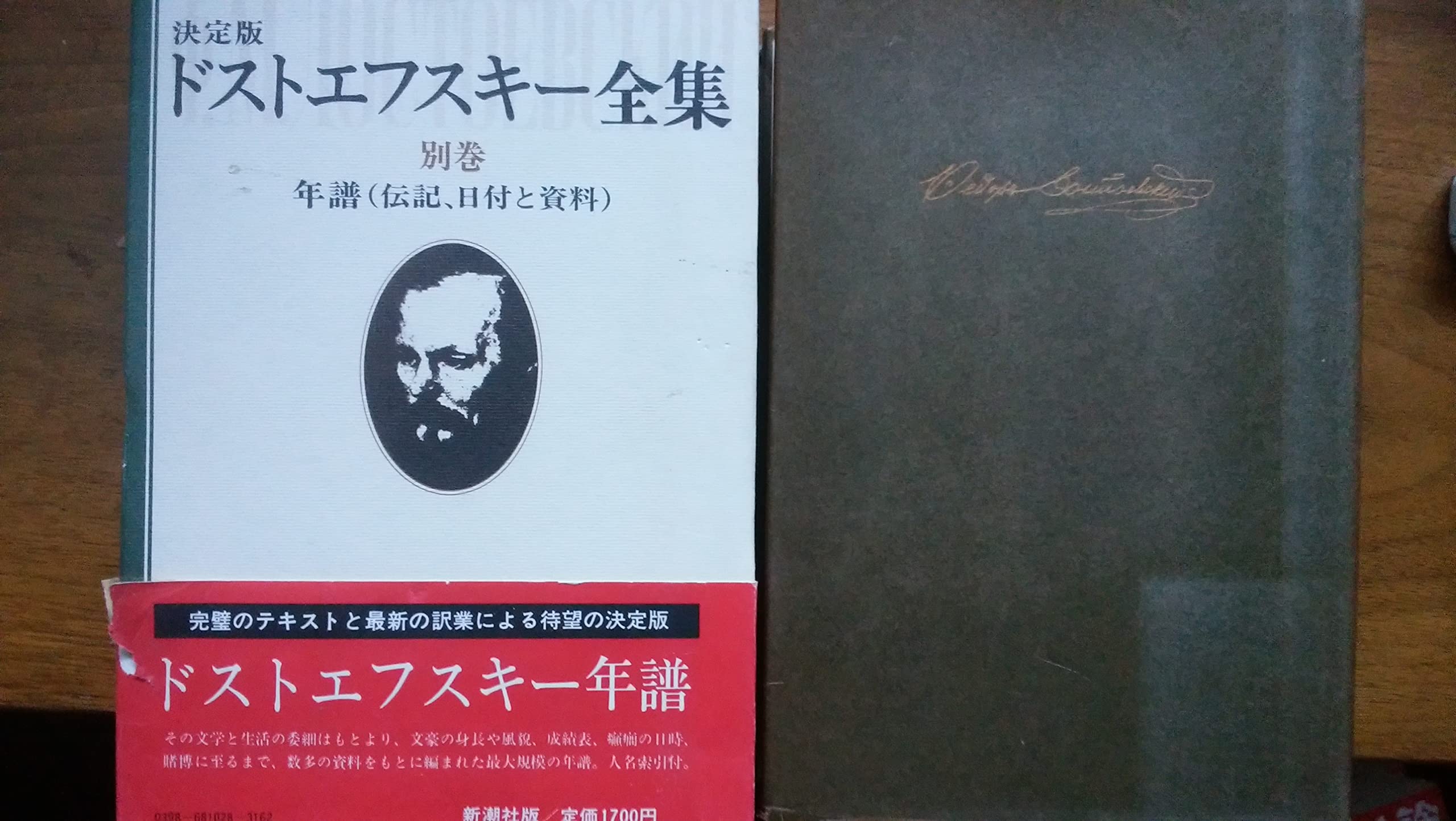 ドストエフスキー全集 別巻 年譜(伝記,日付と資料) | フョードル 