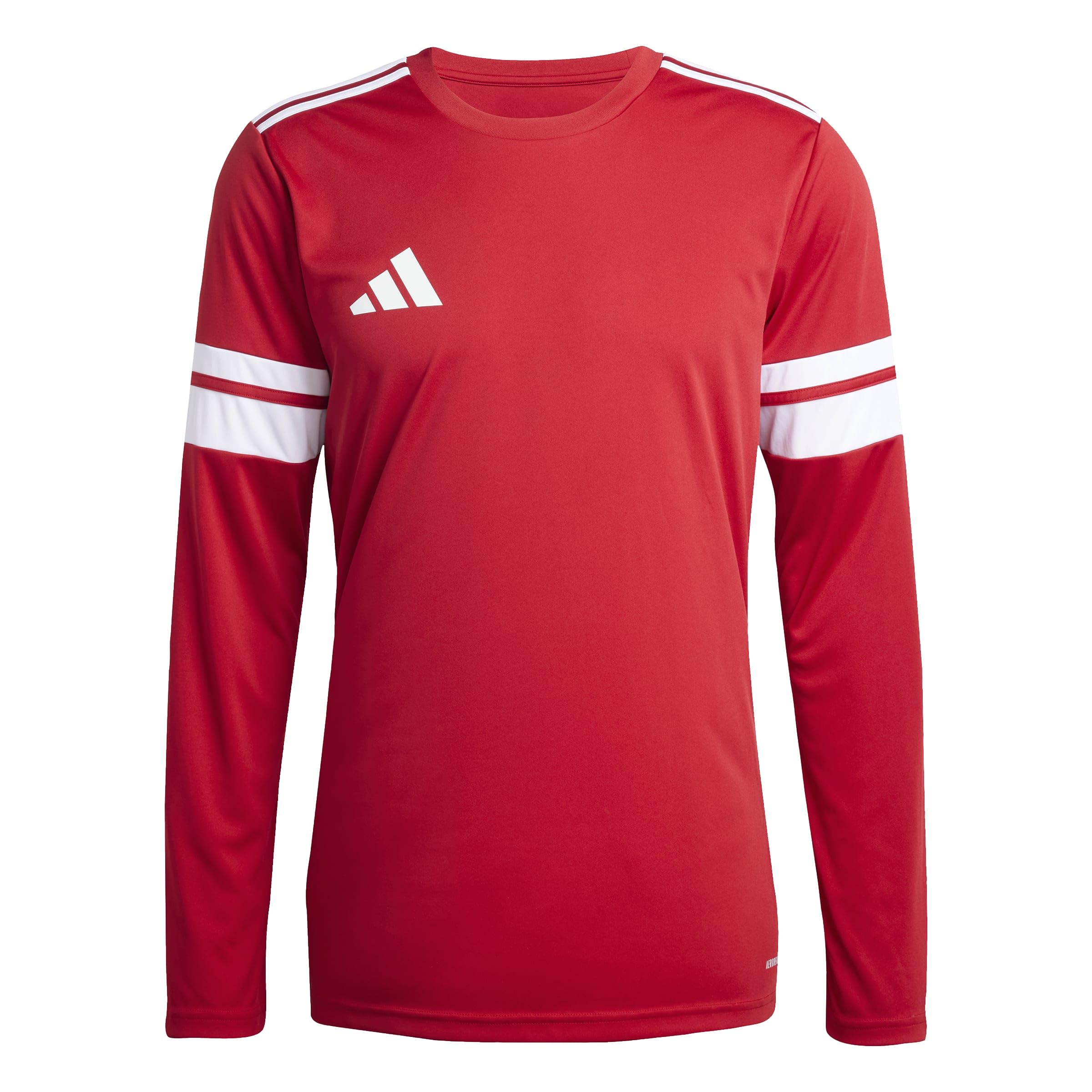 adidas Men's Squadra25 Jersey Long Sleeve Shirt, Team Power red 2/White, XXL