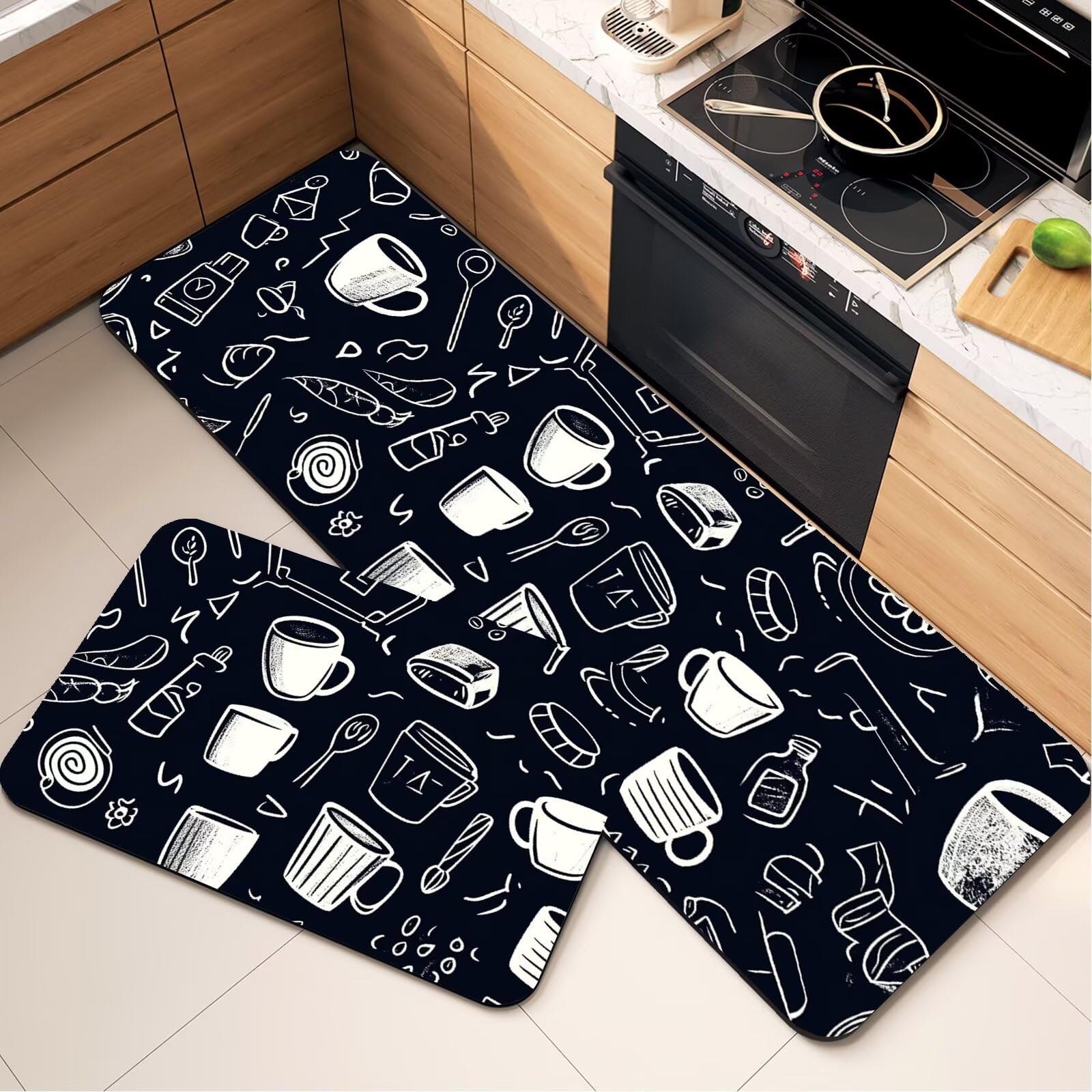 Tapis de porte salle bain et cuisine absorbant pour un foyer serein